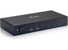 Equip 332714, HDMI, 4x HDMI, 1920 x 1080 piksler, Sort, Metall, 1080p