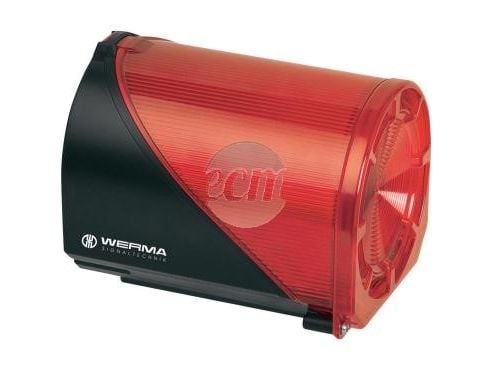 Werma 444.100.68, Röd, 50000 h, Polykarbonat, -30 - 50 ° C, IP65, UKCA