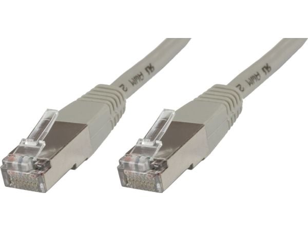 MicroConnect - Nettverkskabel - RJ-45 (hann) til RJ-45 (hann) - 5 m - SFTP, PiMF - CAT 6 - formstøpt, flertrådet - grå