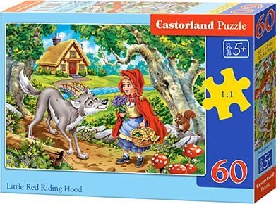 Castorland Punahilkka, 60 kpl, Lapset, 5 vuotta