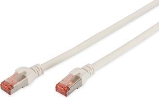 Digitus DK-1644-0025/WH, 0,25 m, Cat6, S/FTP (S-STP), RJ.5, RJ-45, Valkoinen