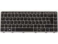 HP Elite - Tastatur - bakbelysning - Storbritannia - for EliteBook Folio 1040 G1