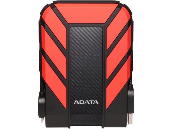 ADATA HD710P - Harddisk - 1 TB - ekstern (bærbar) - 2.5" - USB 3.1 - rød
