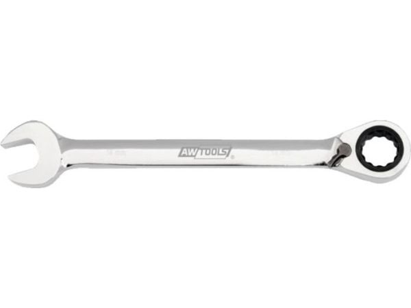 AWTools fastnøkkel ring/fas med skralle 16 mm (AW39985)