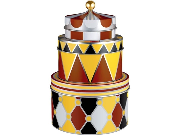 Alessi Circus metallirasiat 3 kpl MW31S3