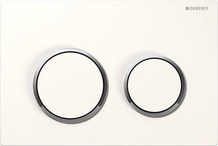 Geberit Omega20 ohjauslevy, hv/kr/hv