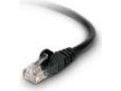 Netrack - Patchkabel - RJ-45 (han) til RJ-45 (han) - 50 cm - UTP - CAT 5e - booted, formet, knastfri - sortti