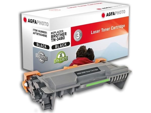 AgfaPhoto APTBTN3480E, 8000 sivua, Musta, 1 kpl