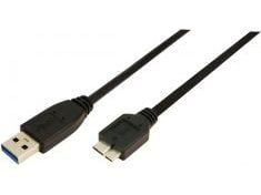 LogiLink - USB-kaapeli - USB tyyppi A (han) til Micro-USB tyyppi B (han) - USB 3.0 - 3 m