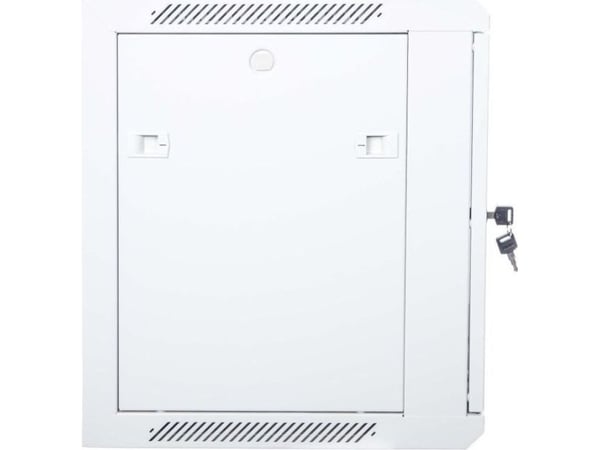 Digitus DN-W19 12U/600/MD, Väggmonterad rack, 12U, 60 kg, Knapplås, Ljusgrå