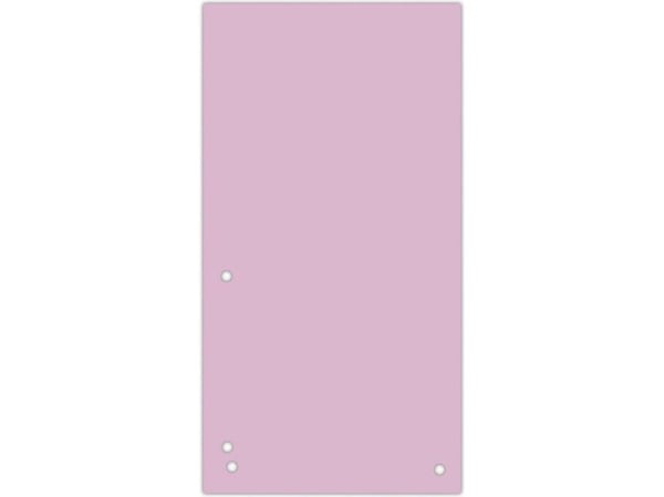 Donau skilleark i kartong 1/3 A4 rosa skilleark - 8620100-16PL