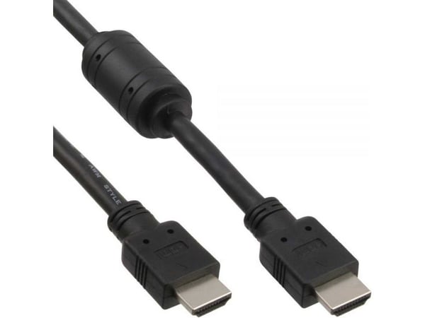 InLine 17611, 1,5 m, HDMI Typ A (standard), HDMI Typ A (standard), 5 Gbit/s, Svart