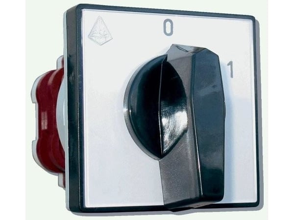 Nokkakytkin 0-1 2P 10A sisäänrakennettuun 4G10-91-U 63-840393-011