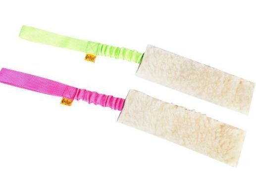 Dingo tyggeleketøy bungee i ull, 20 cm x 6 cm - 15599
