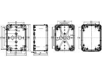 Schneider Electric NSYTBS16128, Fritstående reol, Grå, 121 mm, 87 mm, 164 mm