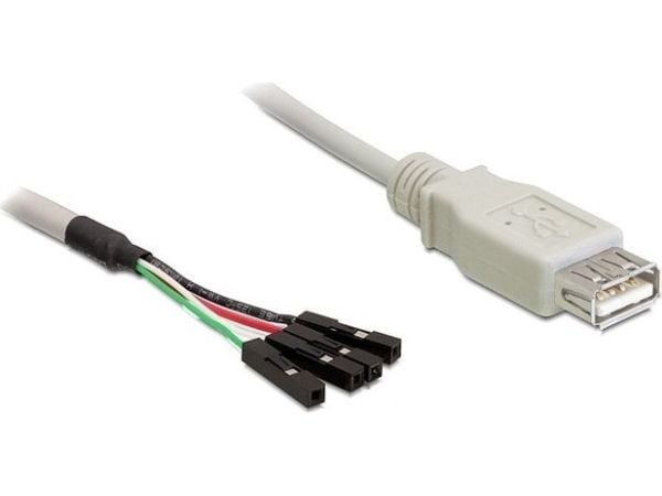 Delock - USB-kabel - USB (hunn) til 5-pins USB 2.0-hode (hunn) - 40 cm