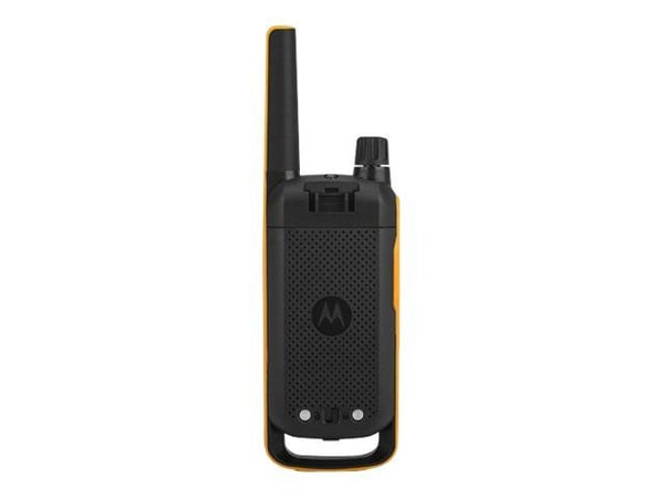 Motorola Talkabout T82 Extreme - Quad Pack - bärbar - tvåvägsradio - PMR - 446 MHz - 16-kanals - svart, gul (paket om 4)