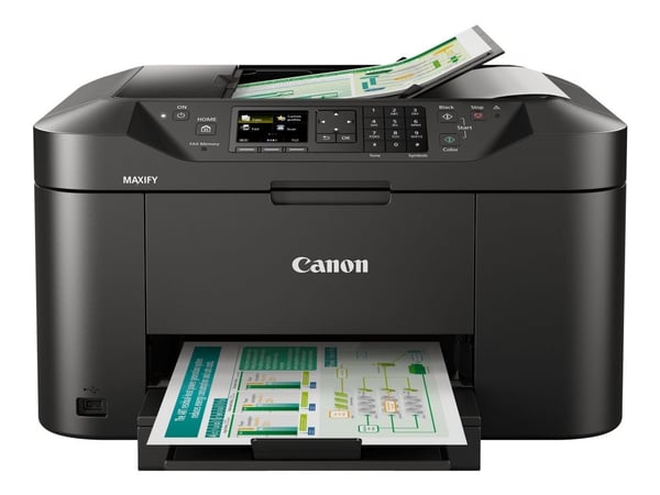 Canon MAXIFY MB2150 - Multifunksjonsskriver - farge - ink-jet - A4 (210 x 297 mm), Legal (216 x 356 mm) (original) - A4/Legal (medie) - opp til 18 ...