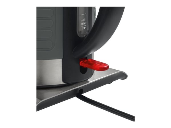 Bosch TWK7S05 - Vattenkokare - 1.7 liter - 2.2 kW - grå/svart