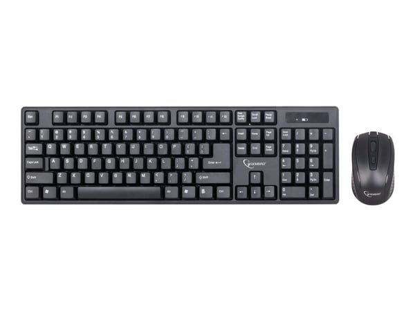 NÄPPÄIMISTÖ +HIIRI WRL ENG/DESKTOP KBS-W-01 GEMBIRD