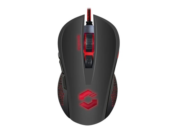 SPEEDLINK TORN, Molempikätinen, USB A-tyyppi, 3200 DPI, Musta