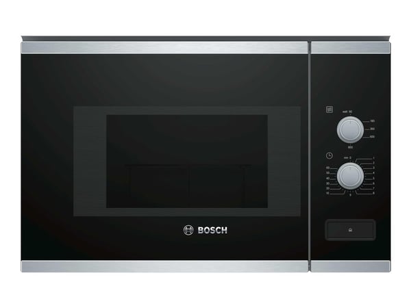 Bosch Serie | 4 BFL520MS0 - Mikrobølgeovn - innebygd - 20 liter - 800 W - rustfritt stål