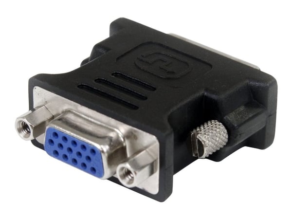 StarTech DVI to VGA Cable Adapter - DVI (M) to VGA (F) - 10 Pack - Black - DVI Male to VGA Female (DVIVGAMFB10P) - VGA-adapter - HD-15 (VGA) (hunn)...