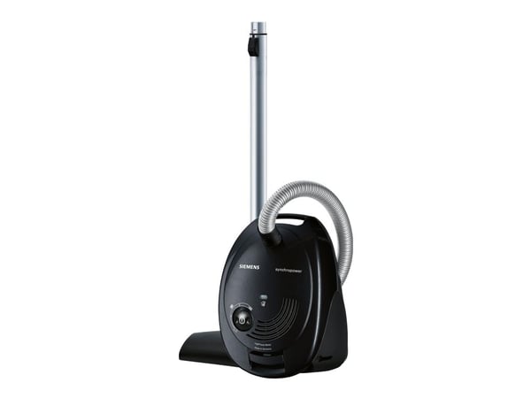 Siemens Synchropower VS06A212 - Støvsuger - kanister - pose - svart