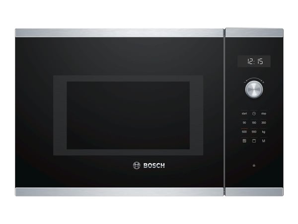 Bosch Serie | 6 BEL554MS0 - Mikrobølgeovn med grill - innebygd - 25 liter - 900 W - rustfritt stål