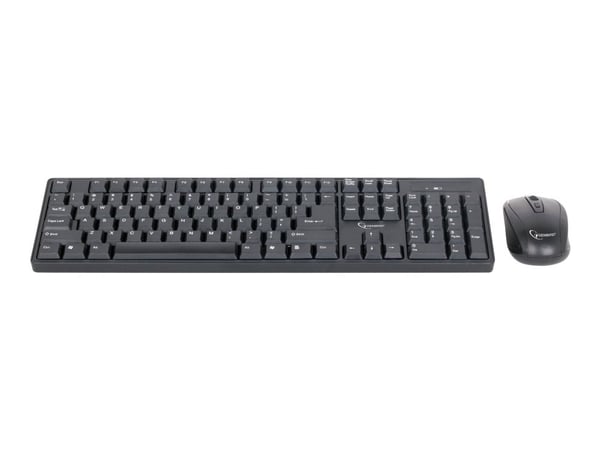 NÄPPÄIMISTÖ +HIIRI WRL ENG/DESKTOP KBS-W-01 GEMBIRD