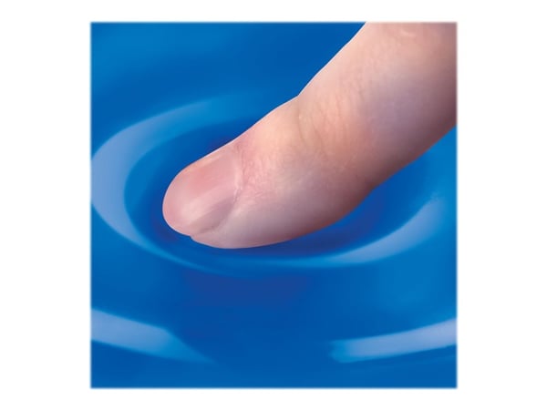 Musmatta fellowes crystals gel flex, med handledsstöd, blå