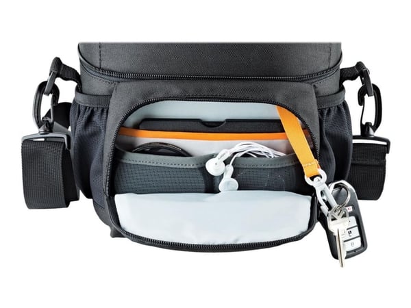Lowepro Nova 160 AW II - Skulderveske for digitalfotokamera med linser - 600D polyester, 150D-polyester, 148T polyester, 190T-revnesperre, 450D Sha...
