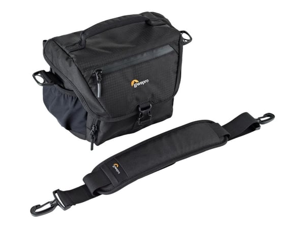 Lowepro Nova 160 AW II - Skulderveske for digitalfotokamera med linser - 600D polyester, 150D-polyester, 148T polyester, 190T-revnesperre, 450D Sha...