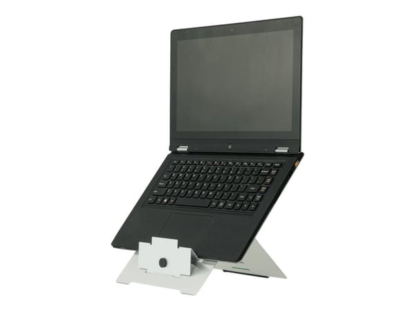 R-Go Laptop stand Riser Flexible - Notebookstativ - sølv