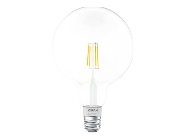 OSRAM Smart+ - LED-filamentlyspære - form: G125 - E27 - 5.5 W (ekvivalent 50 W) - varmt hvitt lys - 2700 K