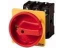 Eaton P3-63/V/SVB, Kiertokytkin, 3P, Punainen, IP65, 63 A