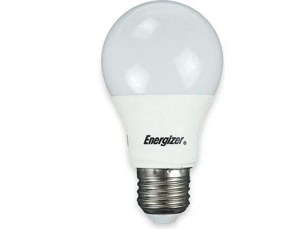 Energizer LED-lampa 806 lm E27 9W varmvit – i kartong
