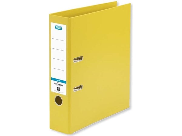 Elba Smart PP/PP, 80 mm, A4, Polypropeeni (PP), Keltainen, 570 arkkia, 8 cm, 285 mm