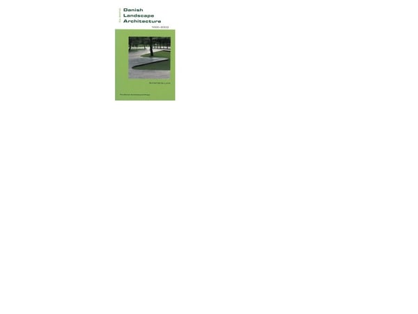 Guide to Danish Landscape Architecture | Annemarie Lund | Språk: Engelsk