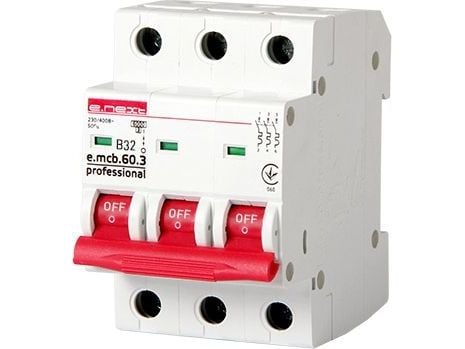 E.NEXT ylivirtakatkaisija e.mcb.pro.60 3P C25A 6KA (EX-P042033)