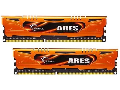 G.Skill ARES - DDR3 - sett - 16 GB: 2 x 8 GB - DIMM 240-pin - 1600 MHz / PC3-12800 - CL10 - 1.5 V - ikke-bufret - ikke-ECC