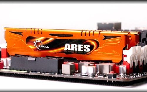 G.Skill ARES - DDR3 - sett - 16 GB: 2 x 8 GB - DIMM 240-pin - 1600 MHz / PC3-12800 - CL10 - 1.5 V - ikke-bufret - ikke-ECC