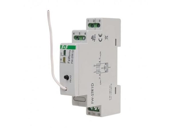 F&amp;F ROLLAATTORIN OHJAUS RADIO.DIN 85÷265V AC/DC