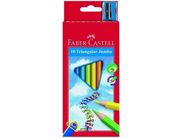 Faber-Castell Jumbo, useita, 10 kpl