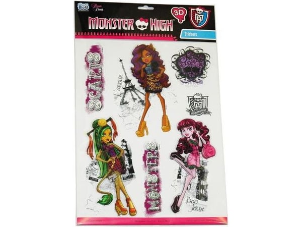 Euro Trade 3D seinäkoriste Monster High - 301092 Euro Trade 3D seinäkoriste Monster High - 301092