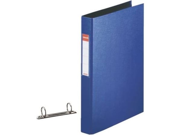 Esselte Standard - Ringperm - bokryggbredde: 42 mm - for A4 (210 x 297 mm) - kapasitet: 190 ark - livlig blåfarge