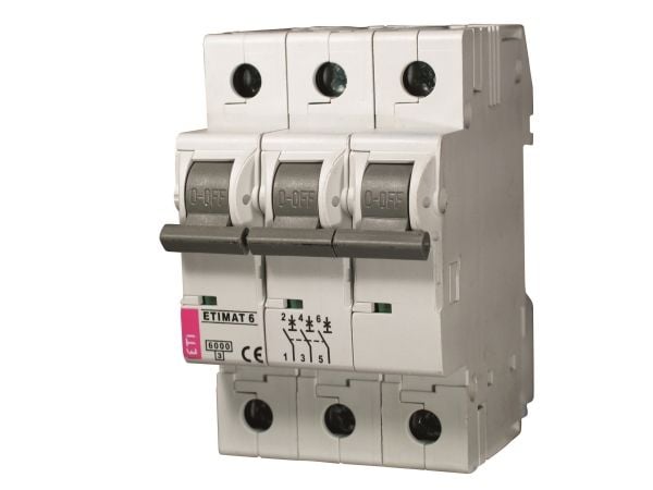 Eti-Polam Pienoiskatkaisija ETIMAT 6 3p 6kA C16 - 002145516