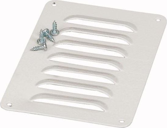 Eaton ventilasjonsgitter hvit 197 x 117 mm (112907)