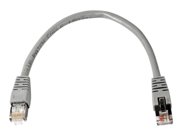 Cablexpert - Koblingskabel - RJ-45 (hann) til RJ-45 (hann) - SFTP - CAT 6a - halogenfri, formstøpt - grå