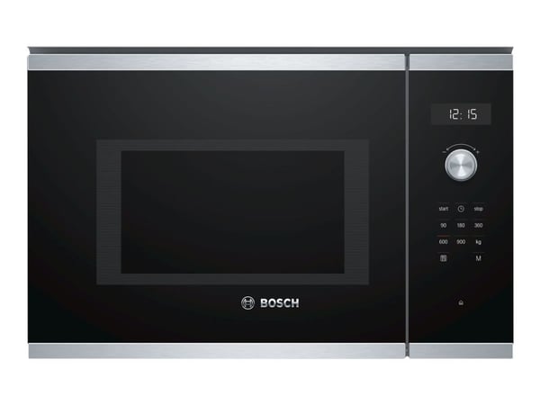 Bosch Serie | 6 BFL554MS0 - Mikrobølgeovn - innebygd - 25 liter - 900 W - rustfritt stål